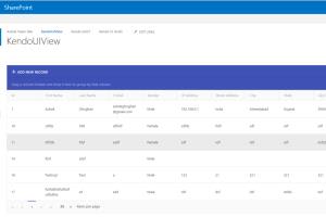 Portfolio for Full Stack Sharepoint Developer(MCSD)